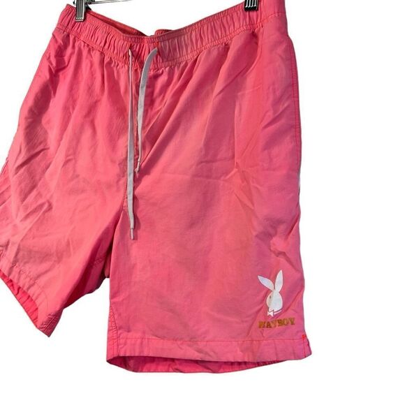 PacSun Playboy Nylon Beach Shorts neon short - Picture 5 of 16